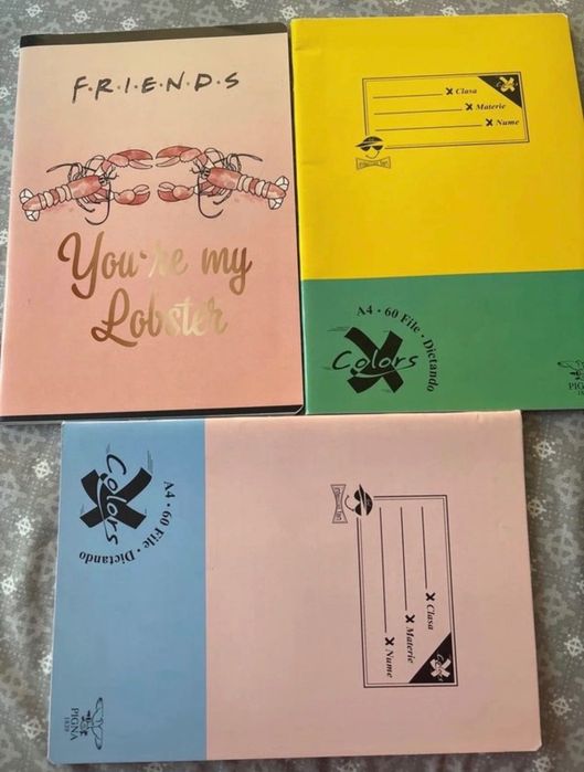 Set de caiete A 4