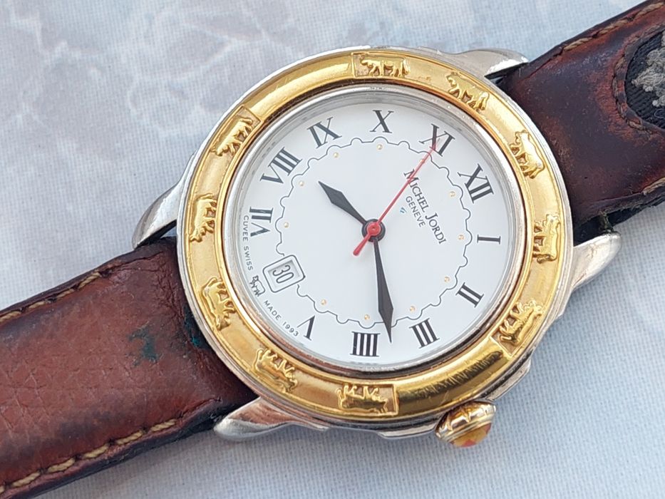 Ceas Michel Jordi quartz cu diam. de 37 mm fc, functional, colectie vi