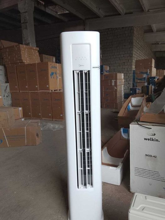 Колонный кондиционер Midea 24 000 Btu HA-24HP1 (220V) + ДОСТАВКА