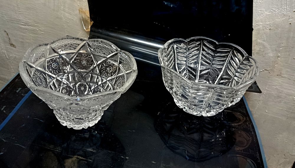 Хрустальные вазы СССР.