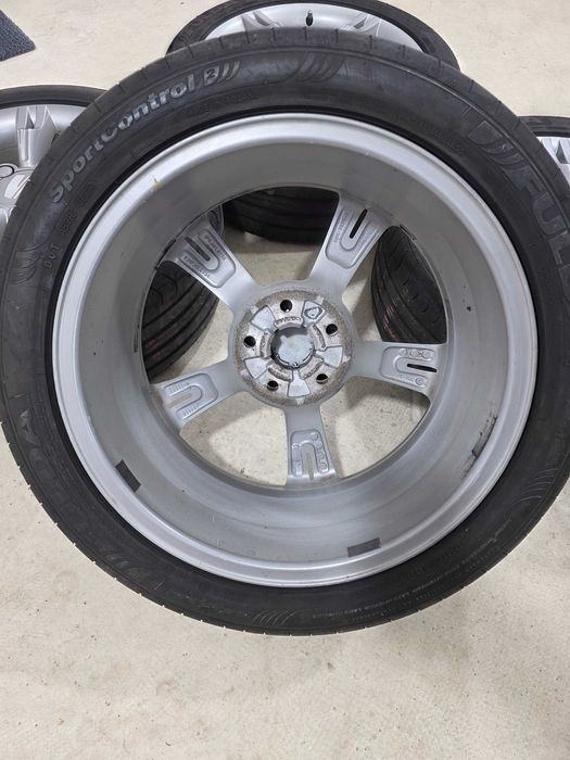 Jante 17 originale si 225 45 17 iarna  Seat Leon FR, Altea FR, VW Golf 5,6,7 Skoda Octavia Superb Audi A3 5x112 57.1