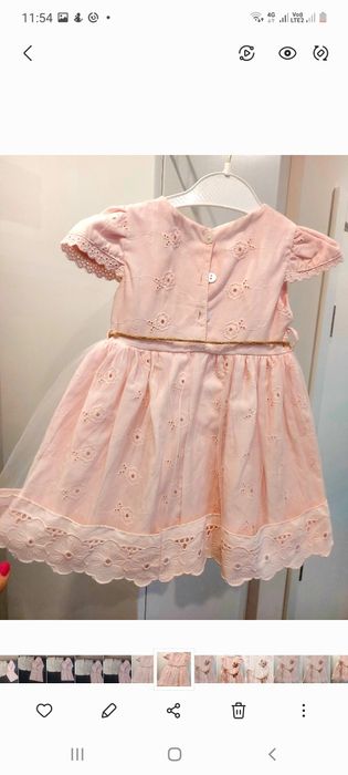 Рокличка за момиченце 9-12месеца