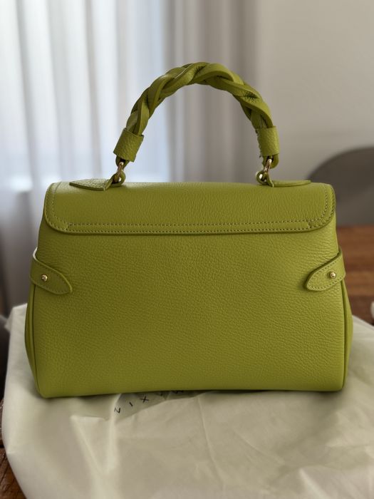 Geanta Laura Maxim Brit mediu lime (noua)