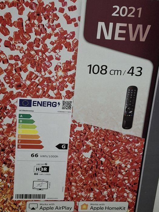 LG NanoCell 43 Smart телевизор