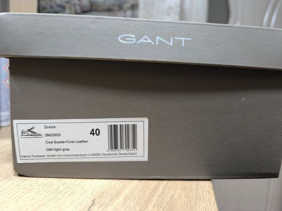 Кожени кецове Gant