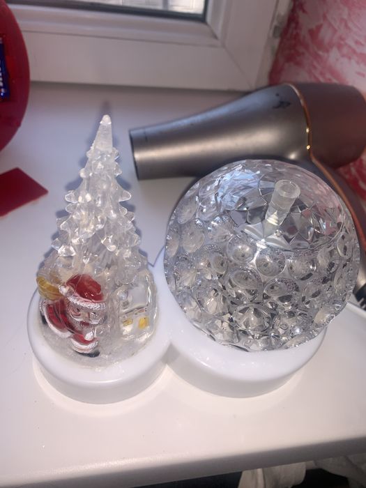 Светящий шарик с ёлочкой