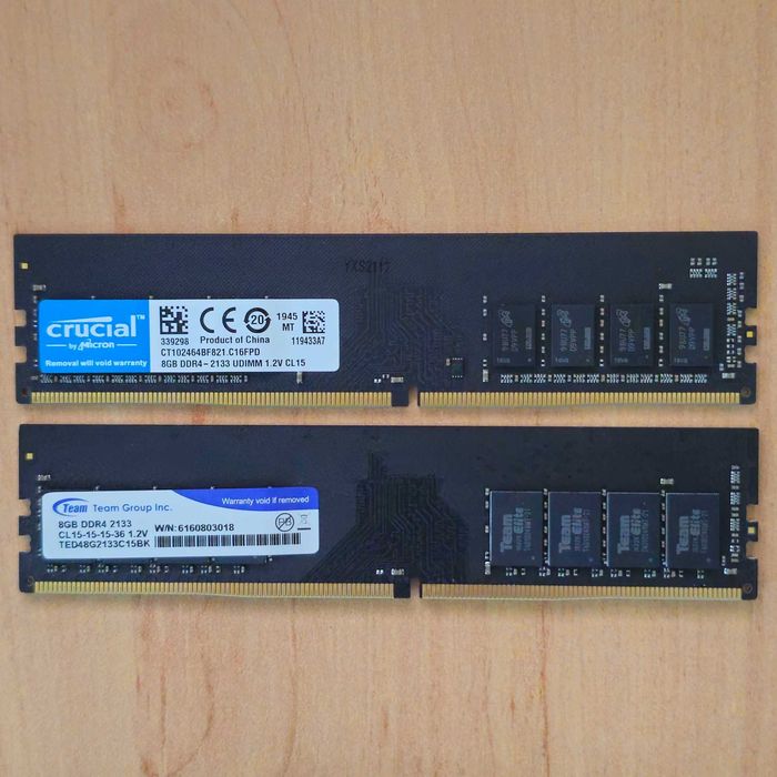 DDR4 RAM 2x8GB 2133MHz за компютър