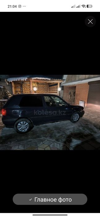 Автомобиль volkswagen golf 3