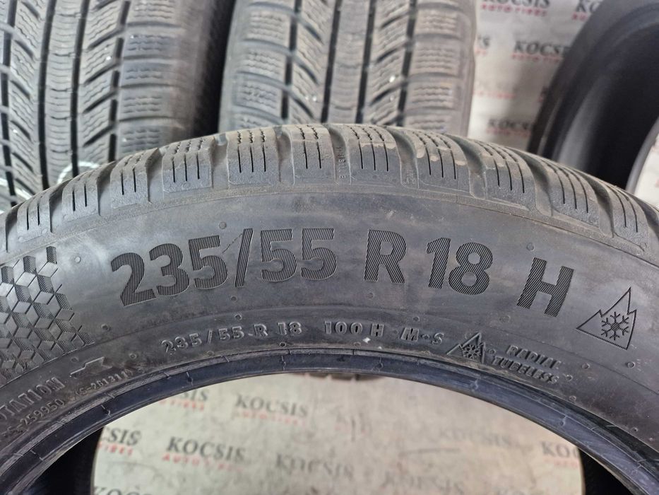 Anvelope second hand iarna m+s 235 55 18 Continental