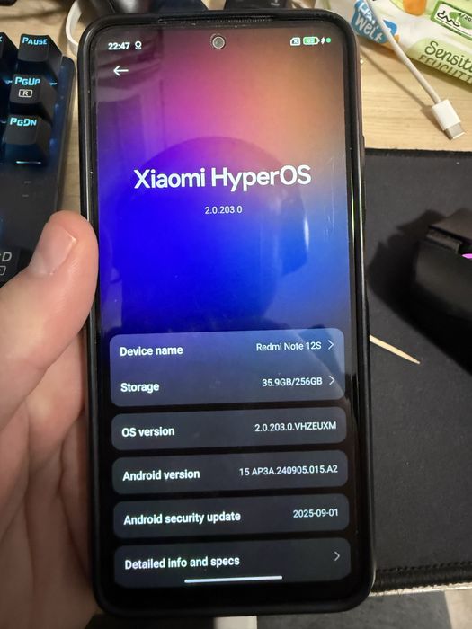 Xiaomi 12S 8GB RAM / 256GB