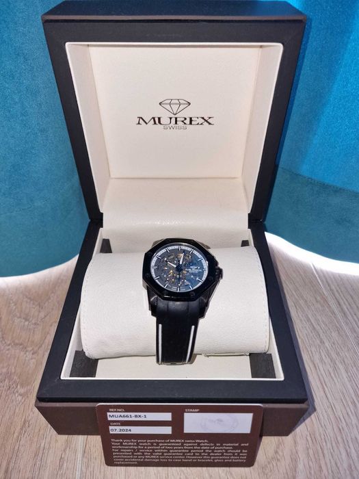 Murex Edge Skeleton Automatic - Swiss made - Nou si garantie 2 ani
