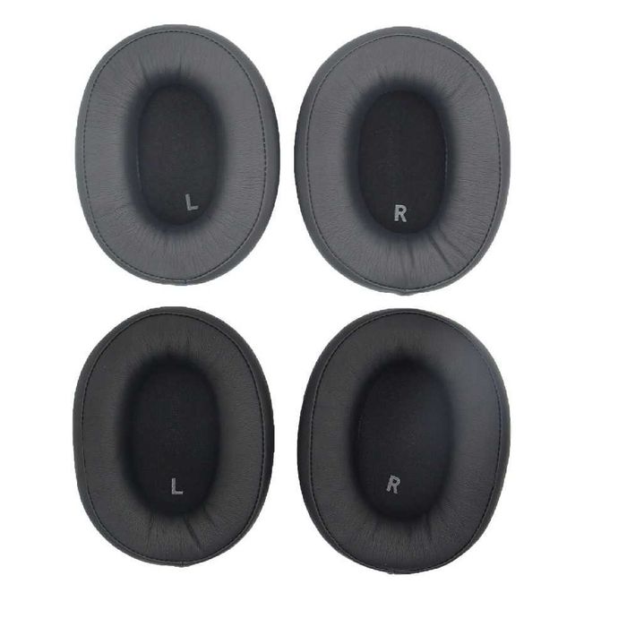 Set 2 bureti pentru casti SteelSeries Arctis Pro / Pro+ / Prime / 9 / 9X / 7 / 7+ / 7P / 7P+ / 7X / 7X+ / 5 / 3 / 1, Spuma cu memorie, Piele ecologica