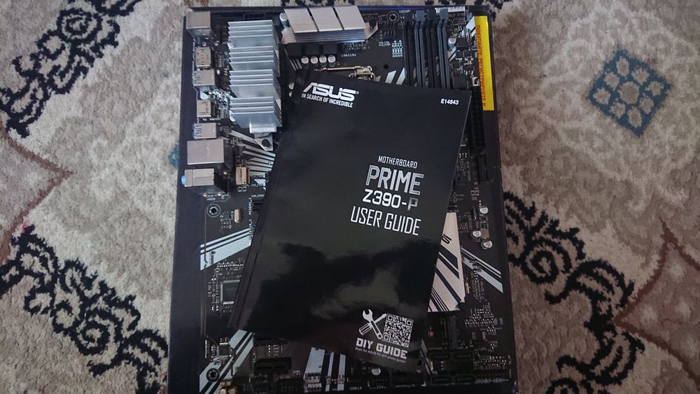 Asus Prime Z390 + i5 9600k