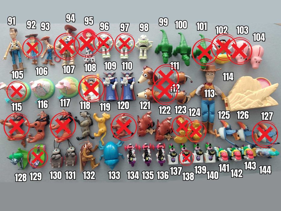 McDonalds Toys Макдоналдс Играчки от 90те 00те Винтидж Колекционерски