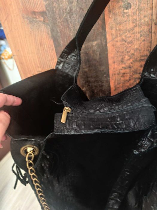 Geanta piele naturala