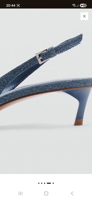 Sandale  Denim marca Mango marimea 39