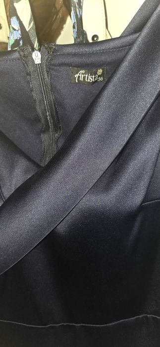 Rochie lunga tafta