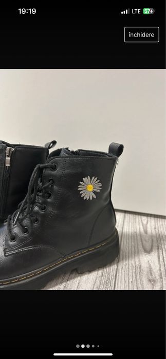 Bocanci imitatie de piele