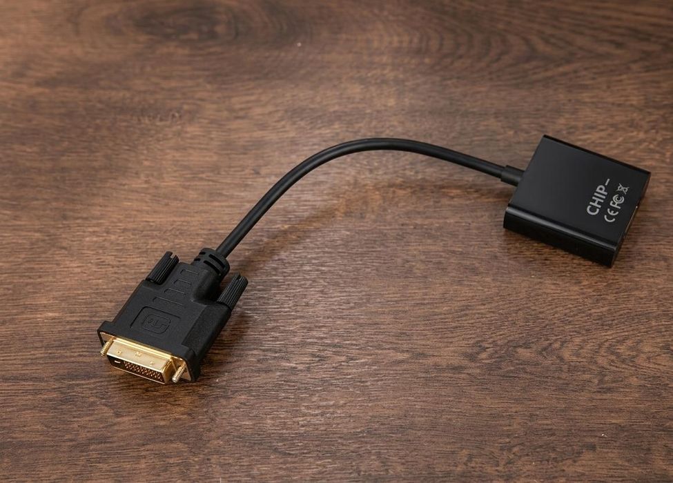 продаю переходник с DVI на VGA