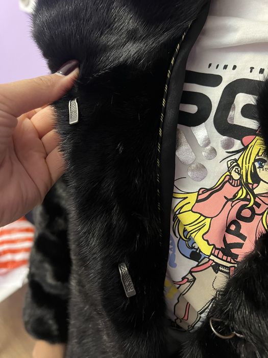 Натуральная норковая шуба