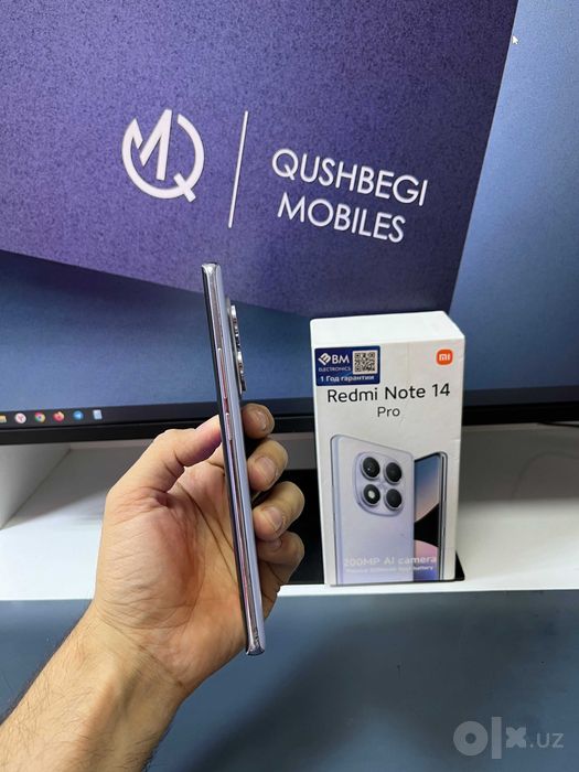 Srochno! Redmi Note 14 Pro 12/256gb Karobka bor!