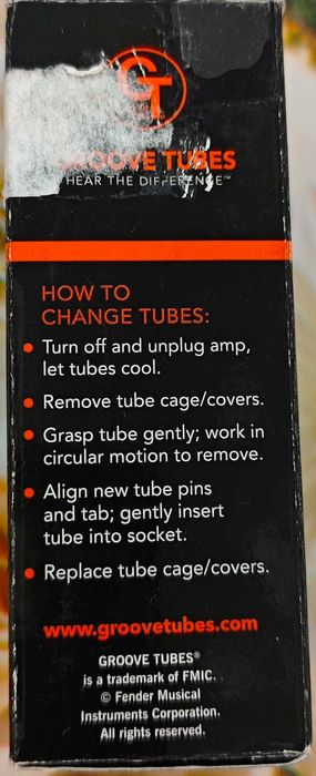Лампи за лампови усилватели - Groove Tubes GT-EL84-SD-M