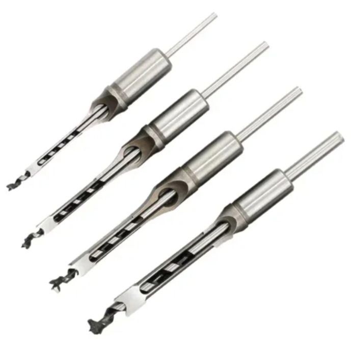 Сверло для сверления квадратных отверстий, 6,35/8/9,5/12,7/15,9 мм