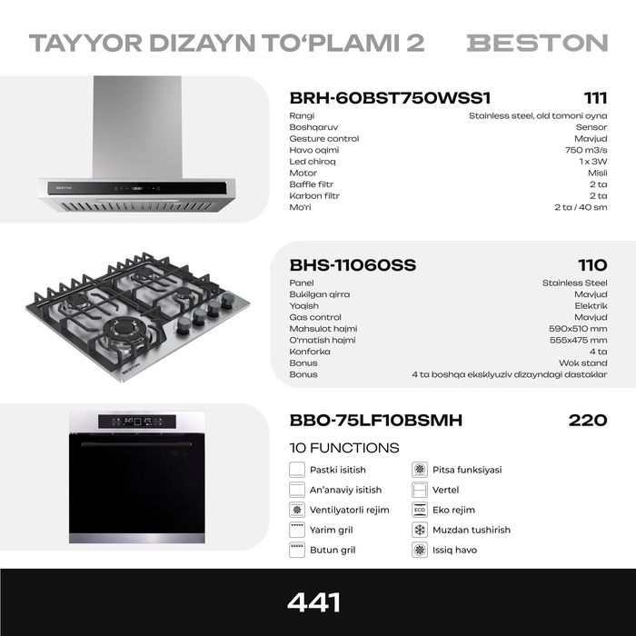 Кухонная Техника BESTON От официального дилера  доставка по городу