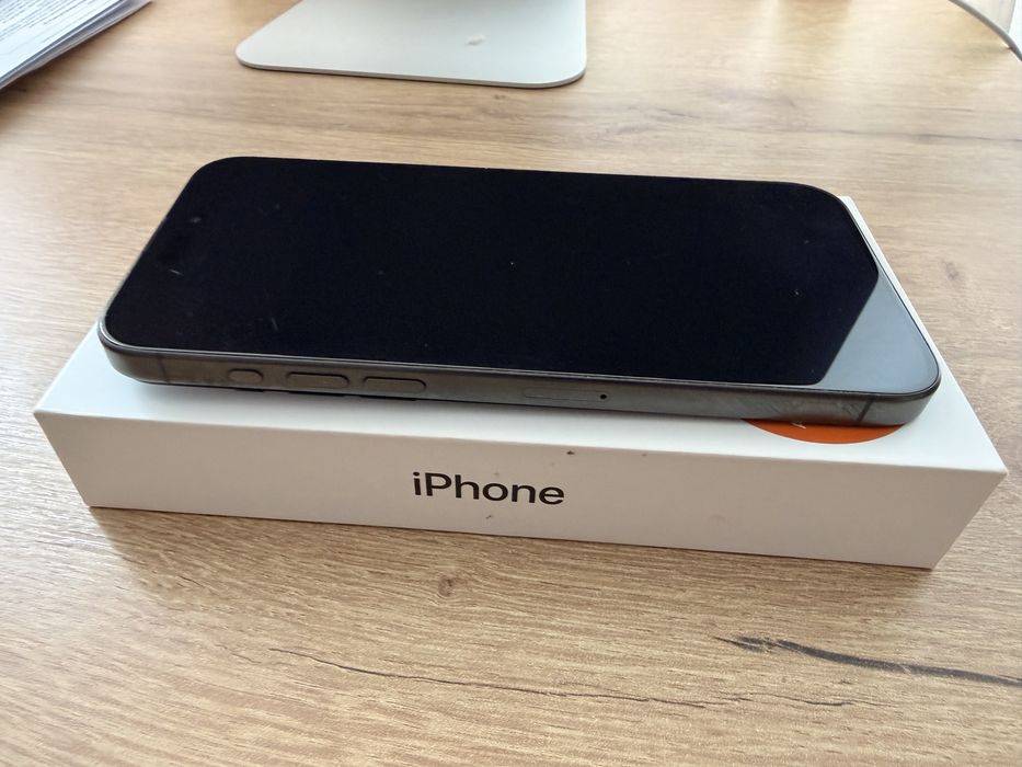 Iphone 15 pro max black 256gb