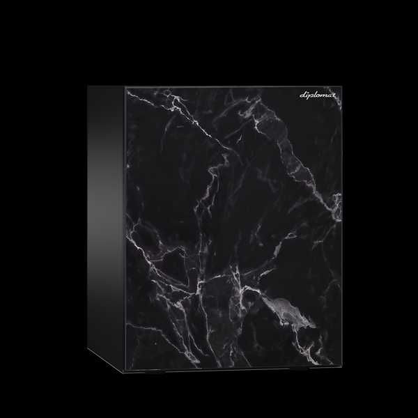 Mini muzlatgichlariga o'xshash dizayndagi seyf Diplomat. Сейф Diplomat