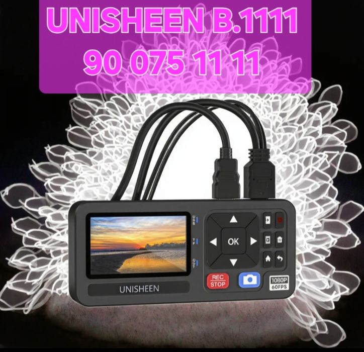 Unisheen UR500 | Оцифровка VHS
видеокассет | запись на флешку