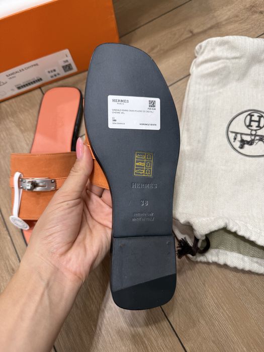 Шлепанцы Hermes новые