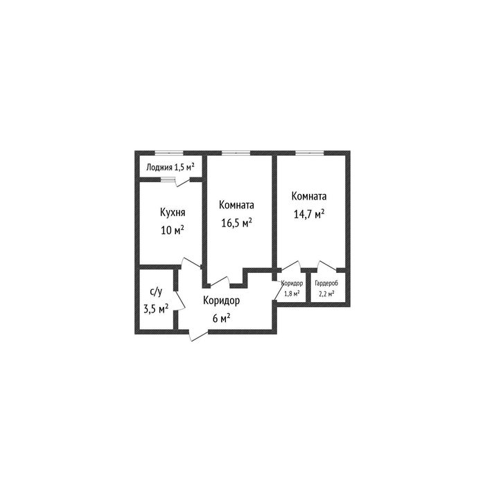 2 ком. на Береке