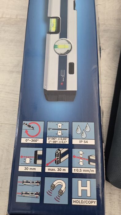 Nivela Digitala /Clinometru de 60 cm cu laser,Bosch Profesional GIM 60L