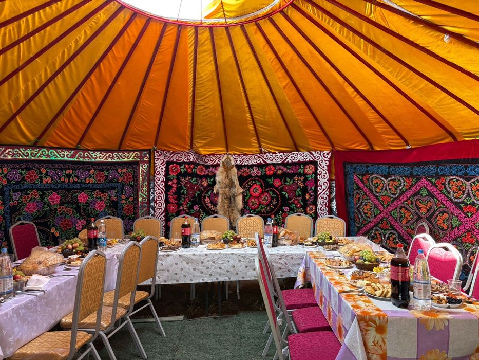 Юрта полатка стол стулья