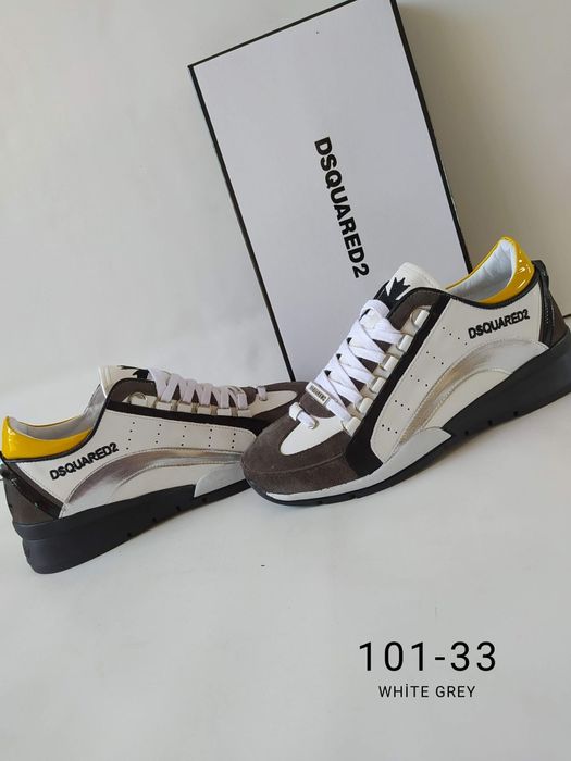 Мъжки маратонки естествена кожа Dsquared