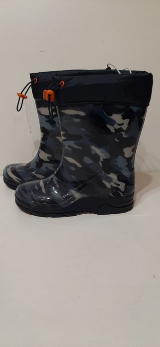 !!!  НОВО- "Детски,топли ,камуфлажни ботушки."
