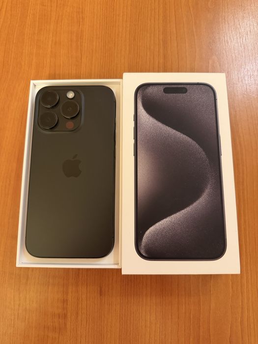 iPhone 15 Pro Black Titanium