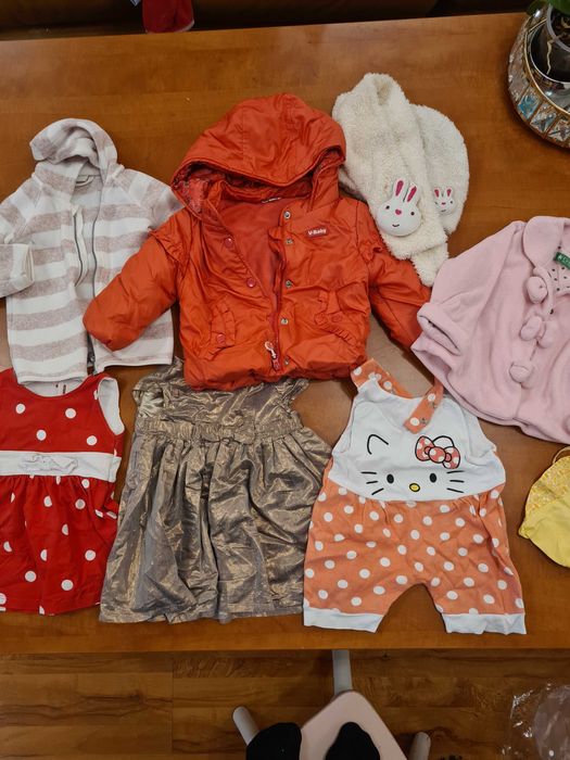 Бебешки дрехи 12/18м. -  ромпър ,комплект 74-80см.