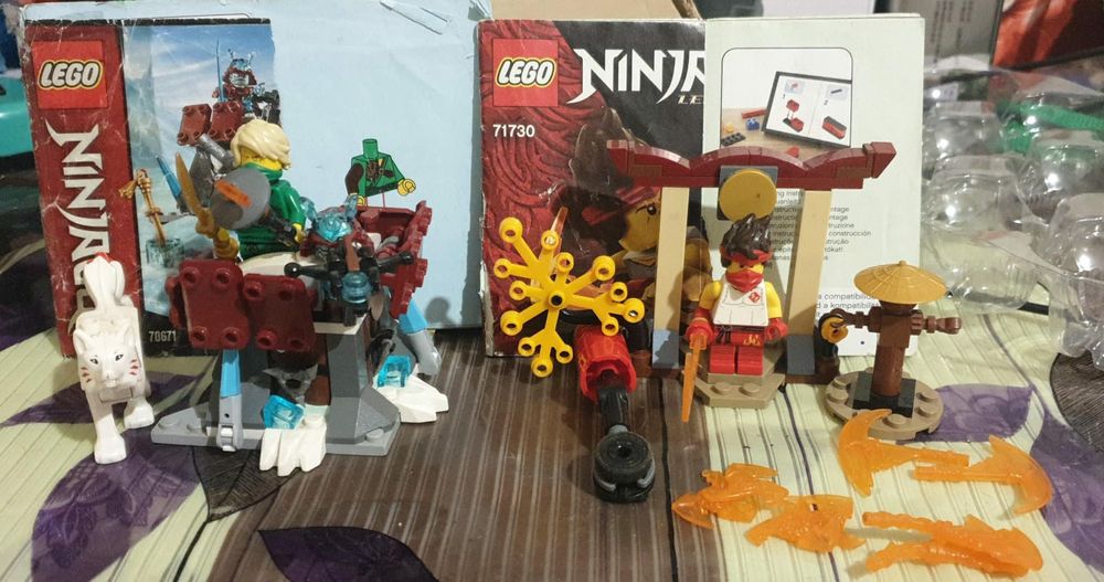 Продам 2 набора по Lego Ninjago вместе