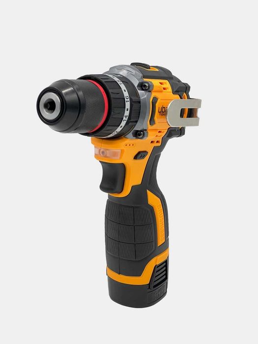 Шуруповёрт Ubay UB-CD1015E, 16.8 В, 45 Н·м, 10мм, бесщёточный