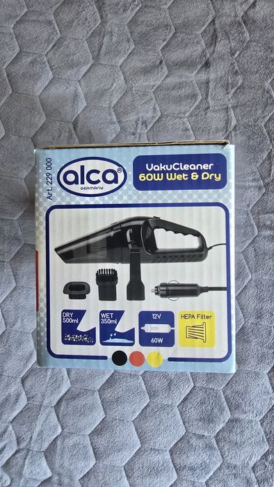 Aspirator auto VakuCleaner Wet +Dry 60W