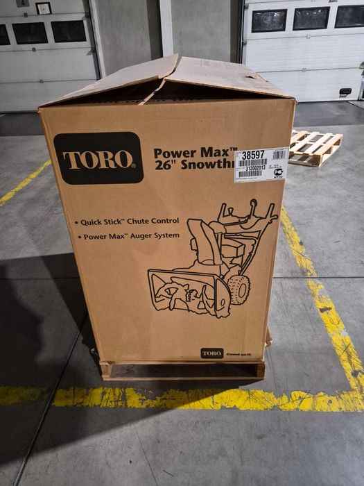 Freza de zăpadă Toro Power Max 826 – 252cc, pornire electrică