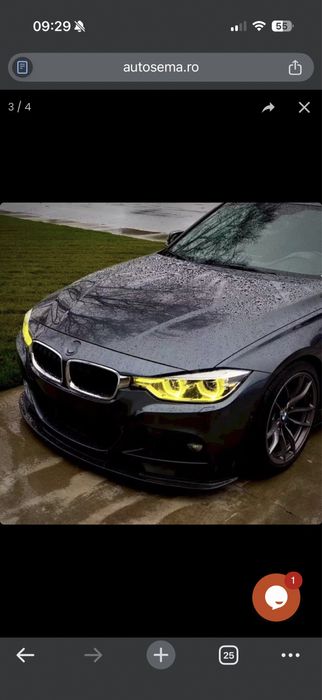 Modul far led angel eys bmw f30