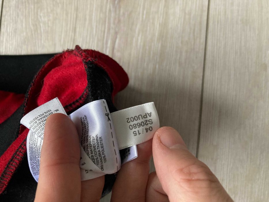 AC Milan Adidas Милан Адидас мъжко горнище горница суитчър размер L