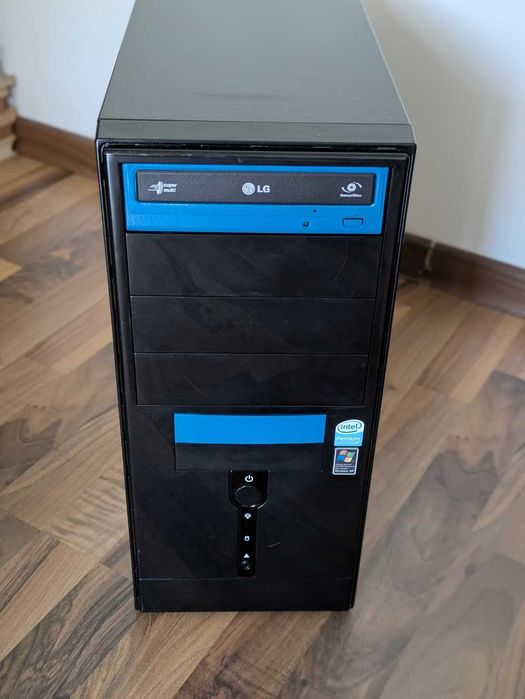 Retro gaming PC Windows XP Pentium E2180, grafica Geforce GT240
