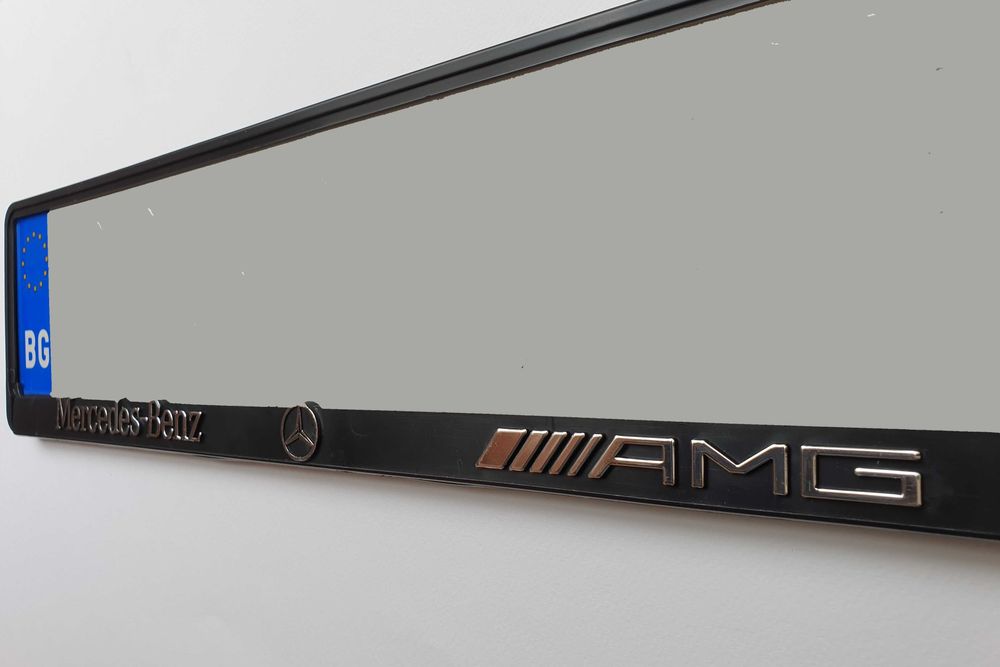 2 броя Рамки за регистрационен номер Mercedes