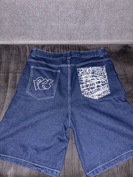 baggy jorts тъмно сини