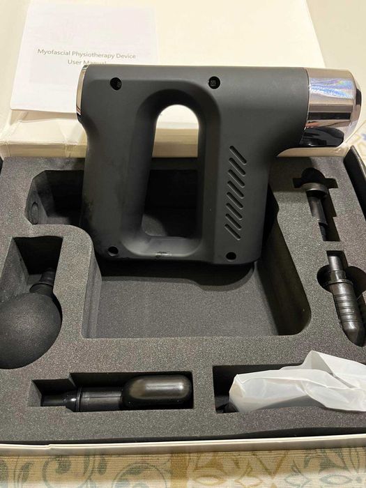 НОВ Безжичен Вибро масажор/ Пистолет за масаж/ Mускули, Aнтицелулитен