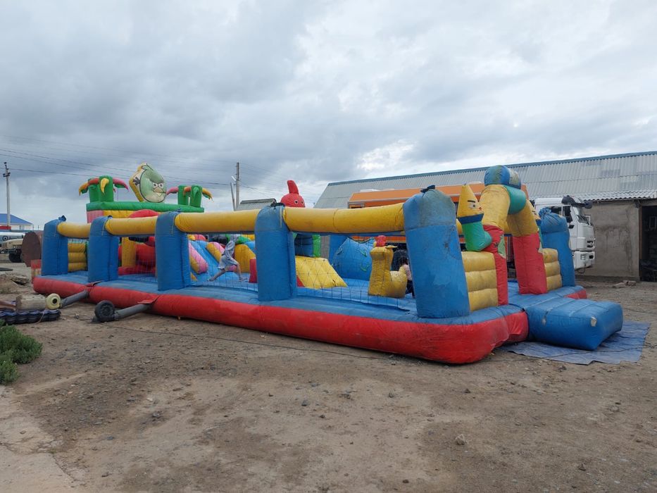 Батут надувной большой 12*6